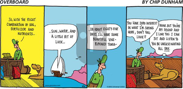 Overboard on Sunday April 29, 2012 Comic Strip