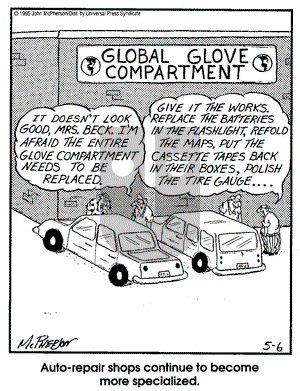 Close to Home on Monday May 6, 2002 Comic Strip