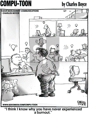 Compu-toon on Wednesday May 7, 2025 Comic Strip