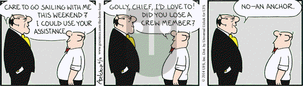 The Born Loser on Monday June 9, 2014 Comic Strip
