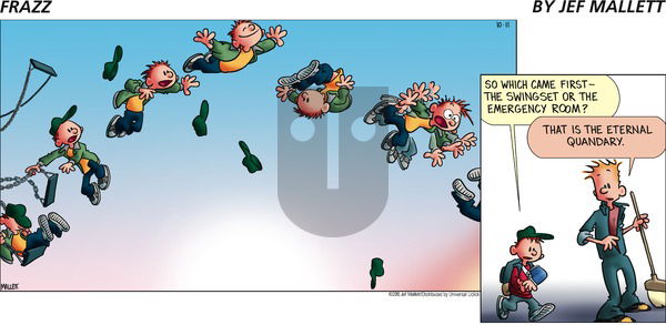 Frazz on Sunday October 11, 2015 Comic Strip