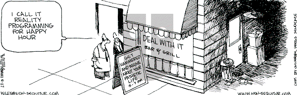 Non Sequitur on Friday April 27, 2001 Comic Strip