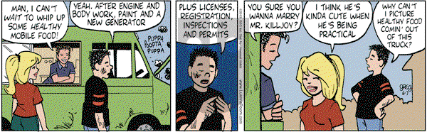 Luann on Friday June 7, 2013 Comic Strip