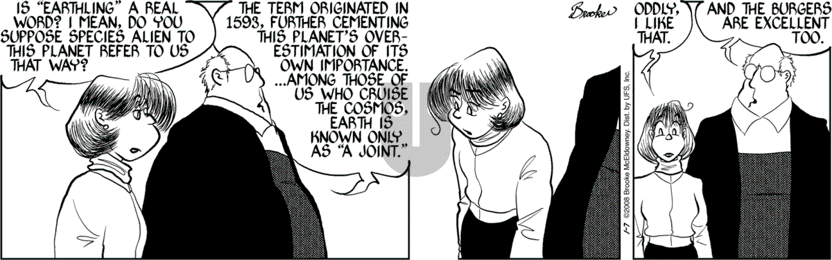 9 Chickweed Lane - Monday January 7, 2008 Comic Strip