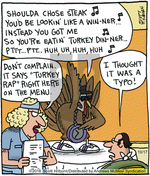 The Argyle Sweater on Wednesday October 17, 2018 Comic Strip