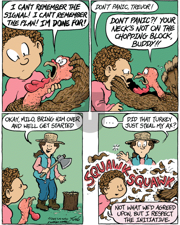 Home Free on Monday November 25, 2024 Comic Strip
