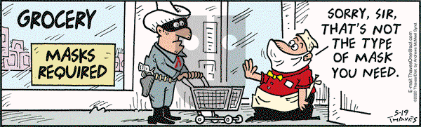Frank and Ernest on Tuesday May 19, 2020 Comic Strip