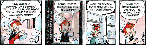 Ginger Meggs on Thursday April 3, 2025 Comic Strip