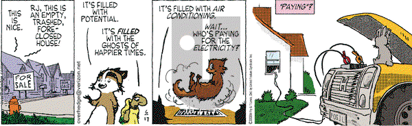 Over the Hedge on Tuesday June 17, 2008 Comic Strip