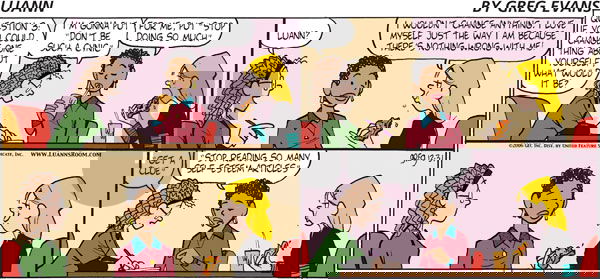 Luann on Sunday December 31, 2006 Comic Strip