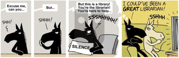 Dark Side of the Horse on Monday March 19, 2018 Comic Strip