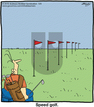 In the Bleachers on Wednesday May 8, 2019 Comic Strip