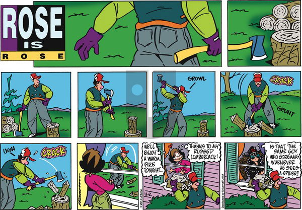 Rose is Rose on Sunday November 2, 2014 Comic Strip