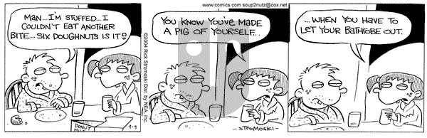 Soup to Nutz - Old on Thursday September 9, 2004 Comic Strip