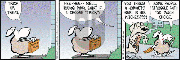 DeFlocked on Tuesday October 23, 2018 Comic Strip