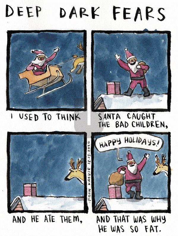 Deep Dark Fears - Thursday February 18, 2021 Comic Strip