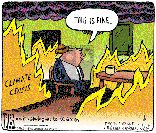 Tom Toles on Tuesday September 15, 2020 Comic Strip