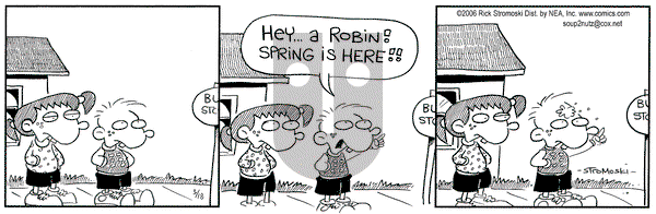 Soup to Nutz - Old on Saturday March 18, 2006 Comic Strip