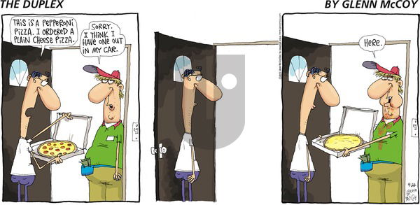 The Duplex on Sunday September 22, 2013 Comic Strip
