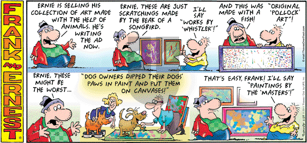 Frank and Ernest on Sunday May 29, 2011 Comic Strip