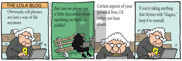 Lola on Tuesday September 29, 2009 Comic Strip