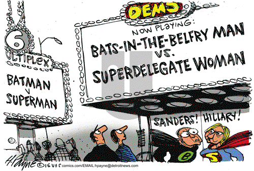 Henry Payne on Wednesday March 30, 2016 Comic Strip