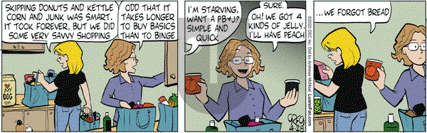 Luann on Monday April 28, 2025 Comic Strip