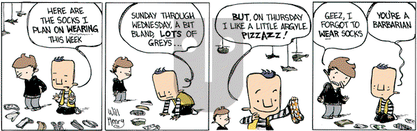 Wallace the Brave on Monday February 29, 2016 Comic Strip