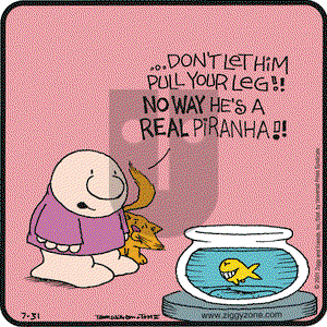 Ziggy on Tuesday July 31, 2001 Comic Strip