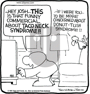 Ziggy on Wednesday June 4, 1997 Comic Strip