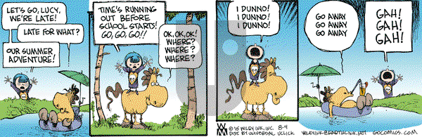 Non Sequitur - Tuesday August 4, 2015 Comic Strip