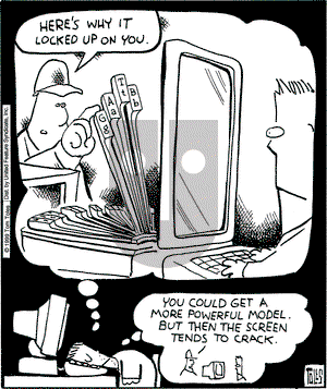 Randolph Itch, 2 a.m. - Tuesday January 4, 2000 Comic Strip