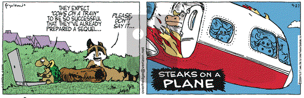 Over the Hedge on Thursday April 27, 2006 Comic Strip