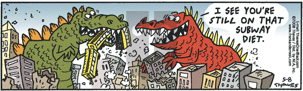 Frank and Ernest on Thursday May 8, 2008 Comic Strip