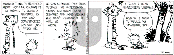 Calvin and Hobbes on 2025-07-23 Comic Strip