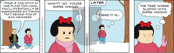 Nancy on Wednesday February 3, 2021 Comic Strip