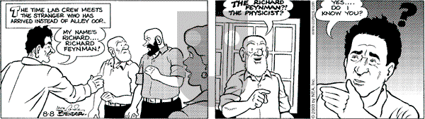 Alley Oop on Friday August 8, 2003 Comic Strip