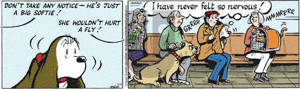 Fred Basset - Wednesday April 19, 2023 Comic Strip