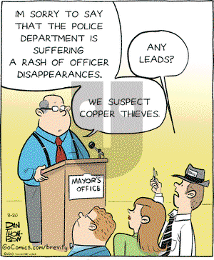 Brevity on Wednesday March 20, 2013 Comic Strip