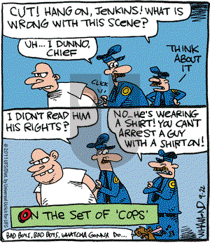 Reality Check on Thursday September 22, 2011 Comic Strip