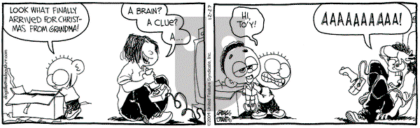 The Buckets on Monday December 27, 2004 Comic Strip