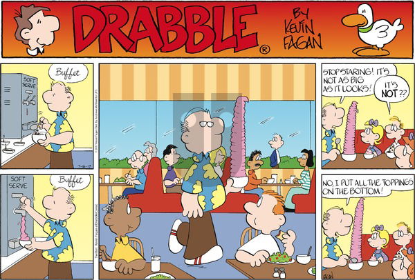 Drabble on Sunday July 16, 2017 Comic Strip