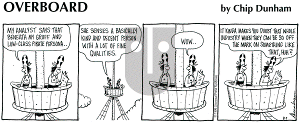 Overboard on Wednesday August 7, 1996 Comic Strip