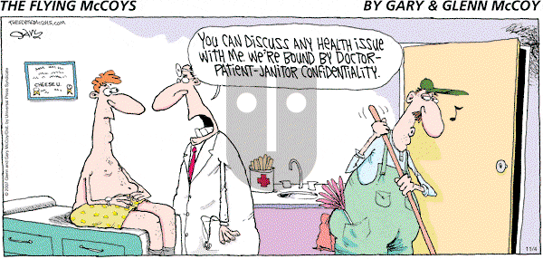 The Flying McCoys on Sunday November 4, 2007 Comic Strip