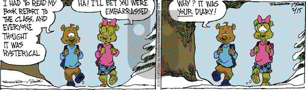 The Grizzwells on Thursday February 15, 2018 Comic Strip