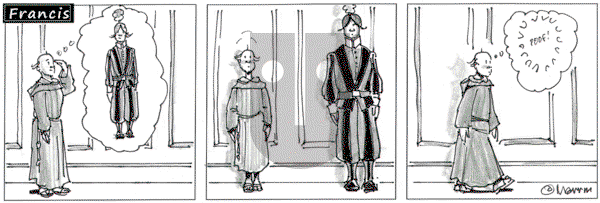 Francis - Thursday December 17, 2015 Comic Strip