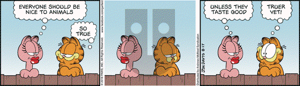 Garfield on Friday August 17, 2018 Comic Strip