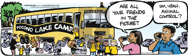 JumpStart on Monday August 26, 2019 Comic Strip