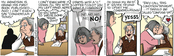 For Better or For Worse on Saturday February 10, 2007 Comic Strip