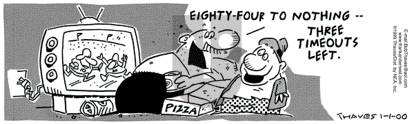 Frank and Ernest - Saturday January 1, 2000 Comic Strip